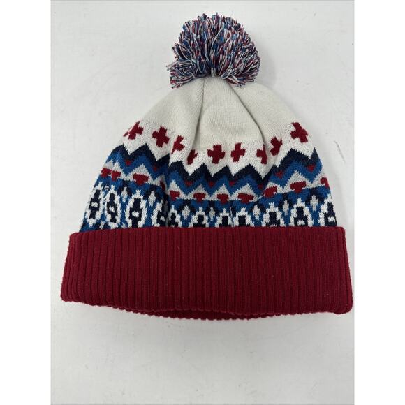 Patagonia Beanie Pom Unisex Winter Hat Outdoor Nature Gorpcore - Picture 4 of 10